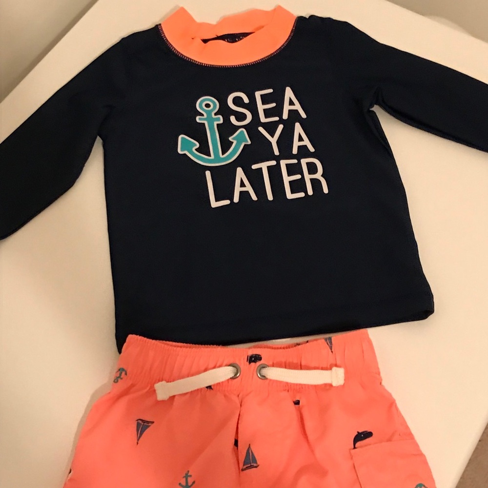 Baby boy swimwear
